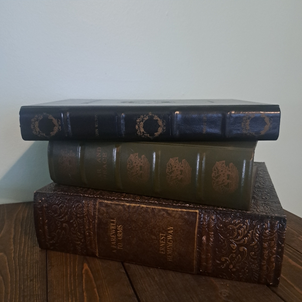 Leather/ Vintage Looking book Storage boxes - Picture 9 of 9